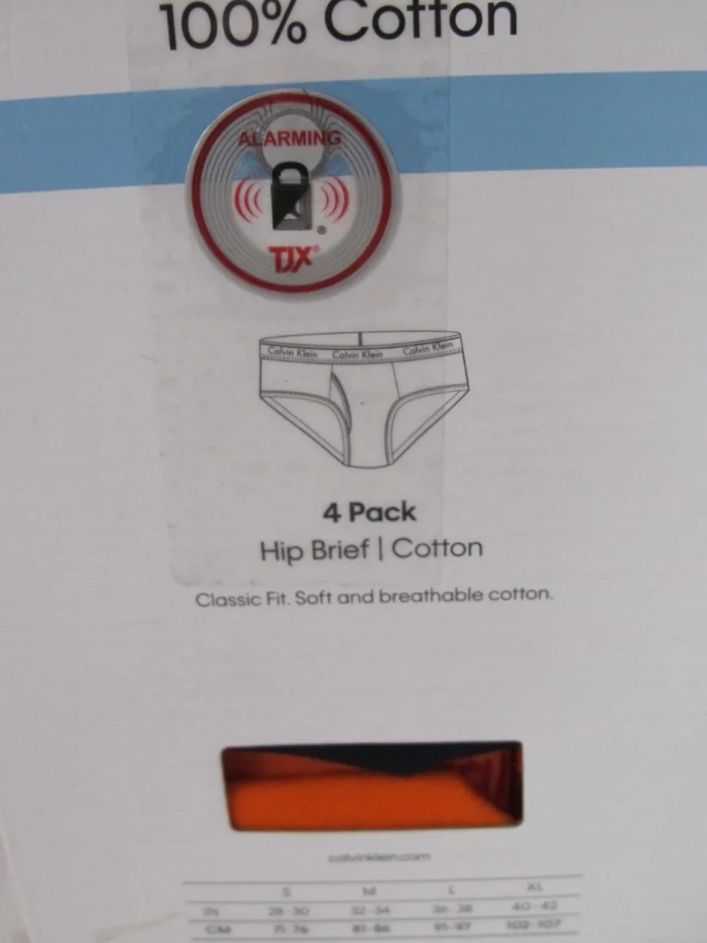 Calvin Klein Hip Brief 4-Pack